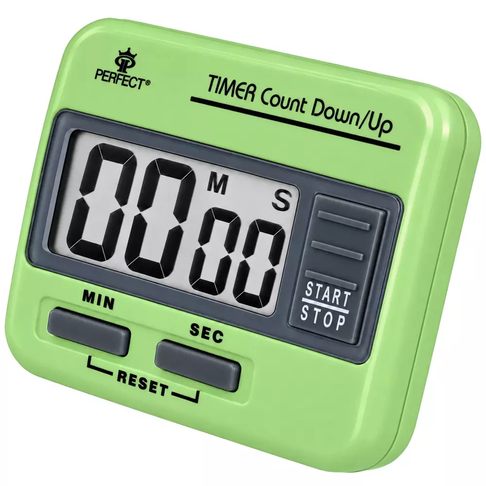Minutnik LCD Perfect TM 86A Zielony