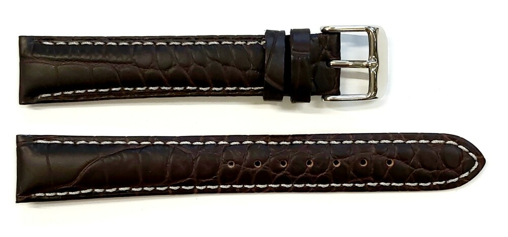 Pasek Chermond A102L BRĄZOWY 22 MM