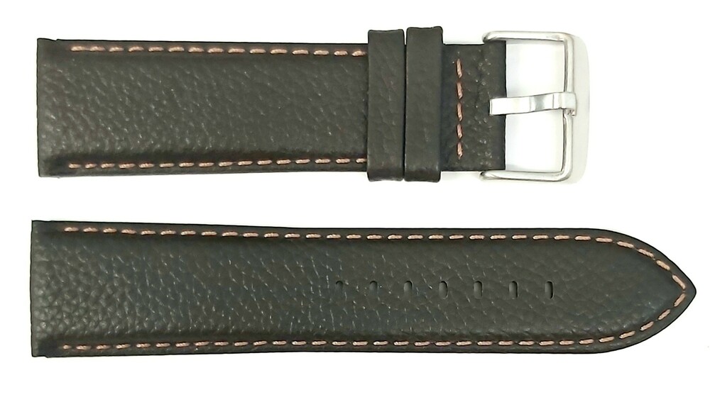 Pasek Chermond A106  BRĄZOWY  24 MM