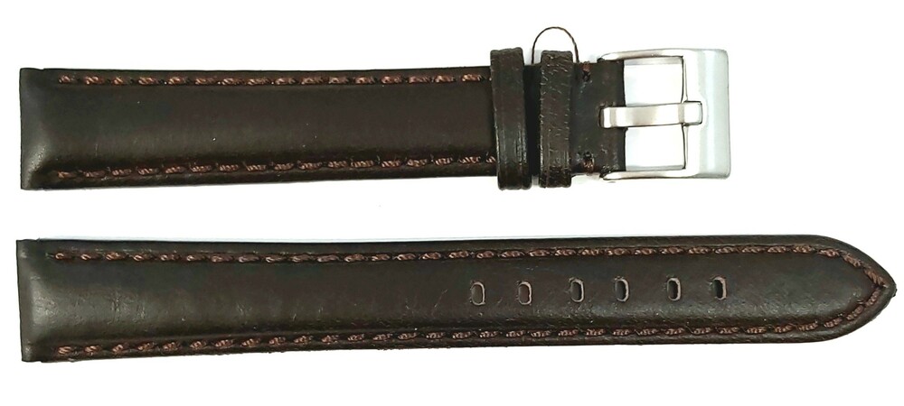 Pasek Chermond A148L CIEMNO-BRĄZOWY 18 MM
