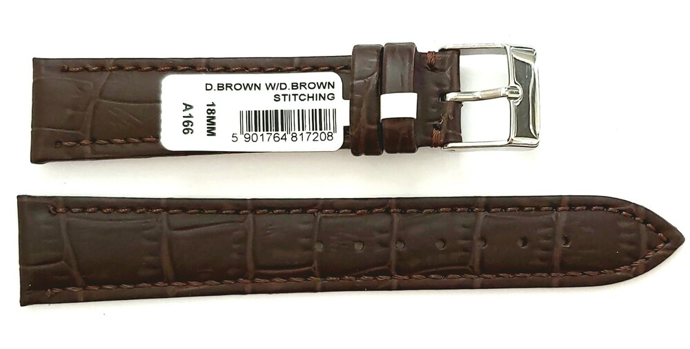 Pasek Chermond A166 BRĄZOWY 18MM