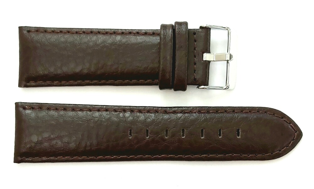 Pasek Chermond A173 CIEMNO- BRĄZOWY 24MM