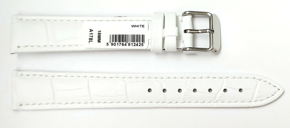 Pasek Chermond A178L BIAŁY 18MM