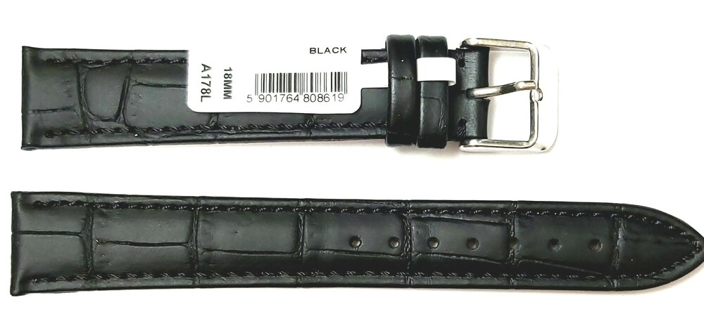 Pasek Chermond A178L CZARNY 12MM