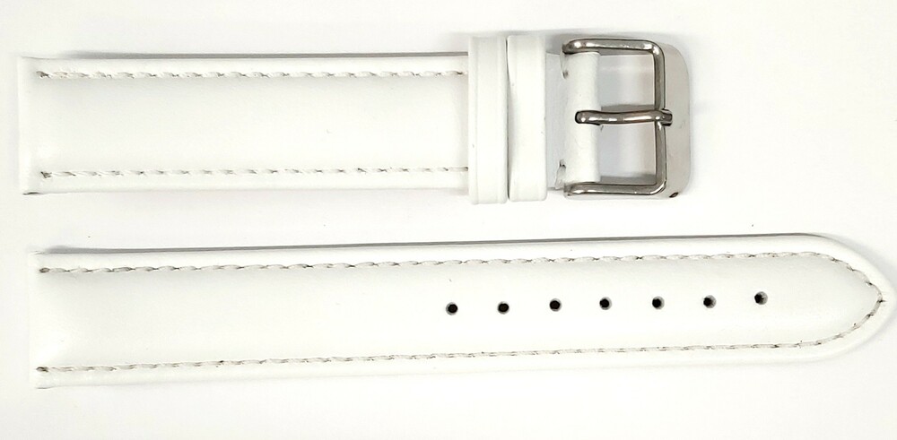 Pasek CHERMOND A195 BIAŁY 22MM