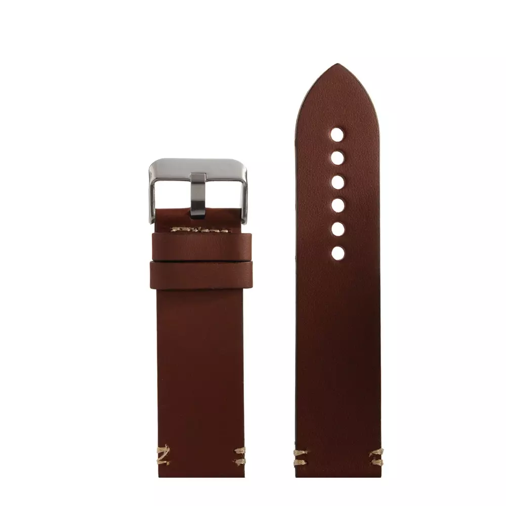 Pasek CHERMOND A204 CIEMNY-BRĄZ 26MM
