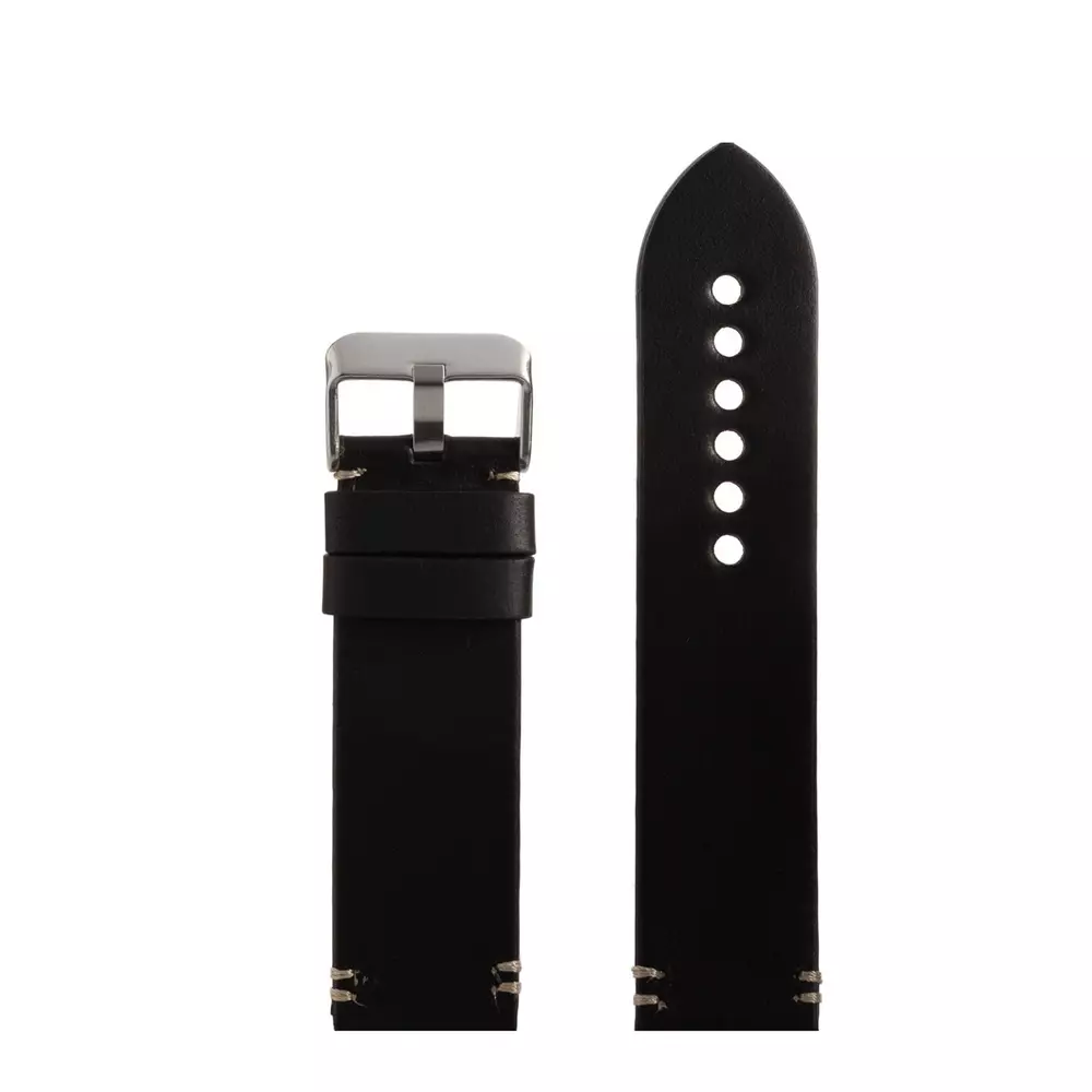 Pasek CHERMOND A204 CZARNY 24MM