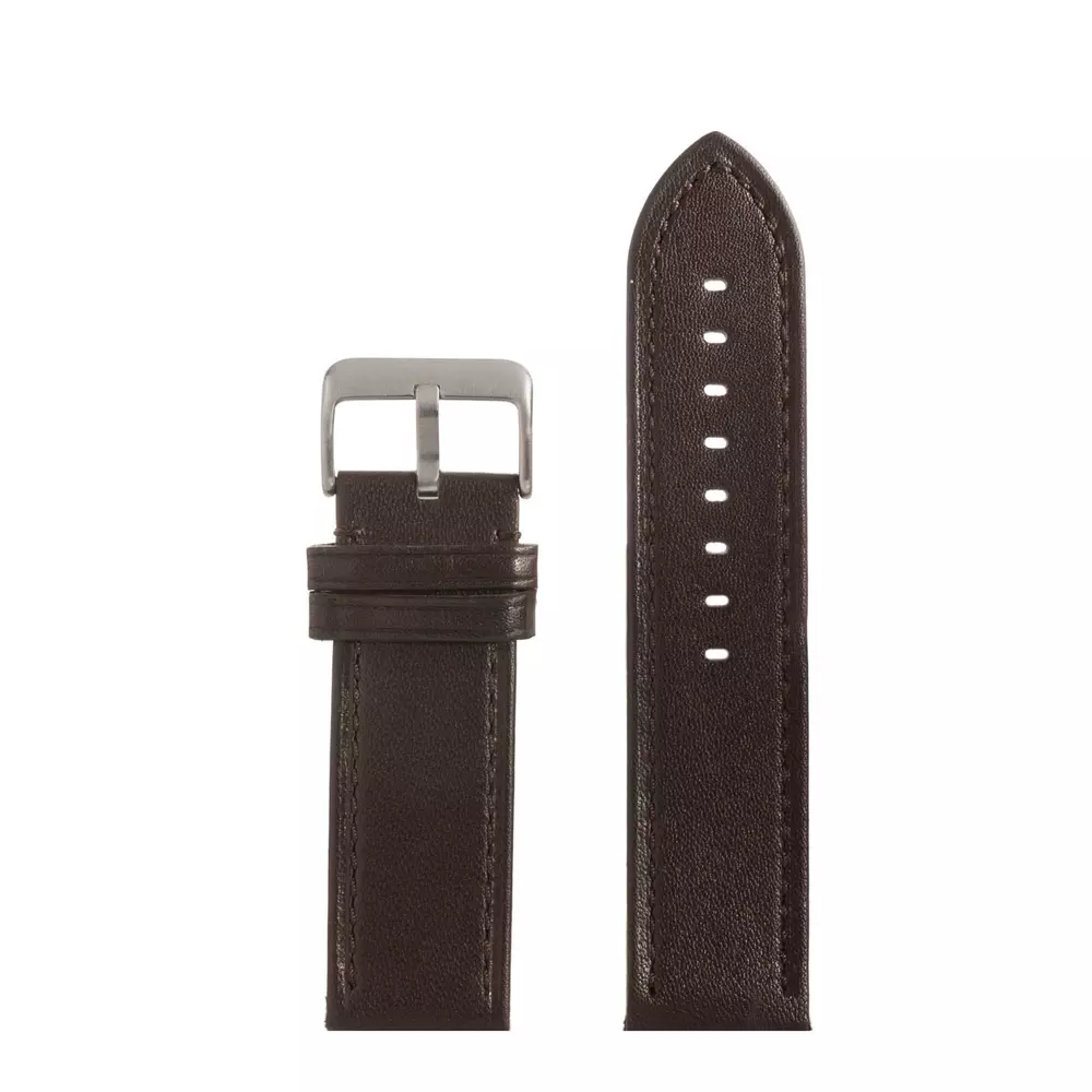 Pasek CHERMOND A212 CIEMNY BRĄZ 22MM