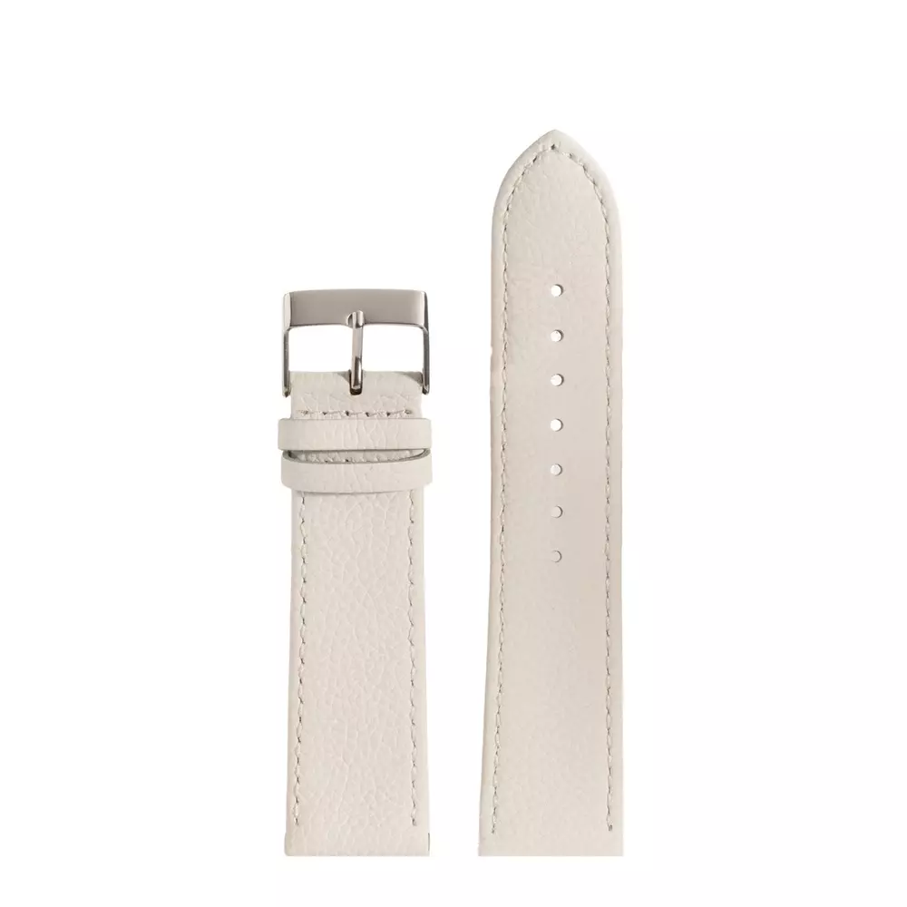 Pasek CHERMOND A213 BIAŁY 24MM