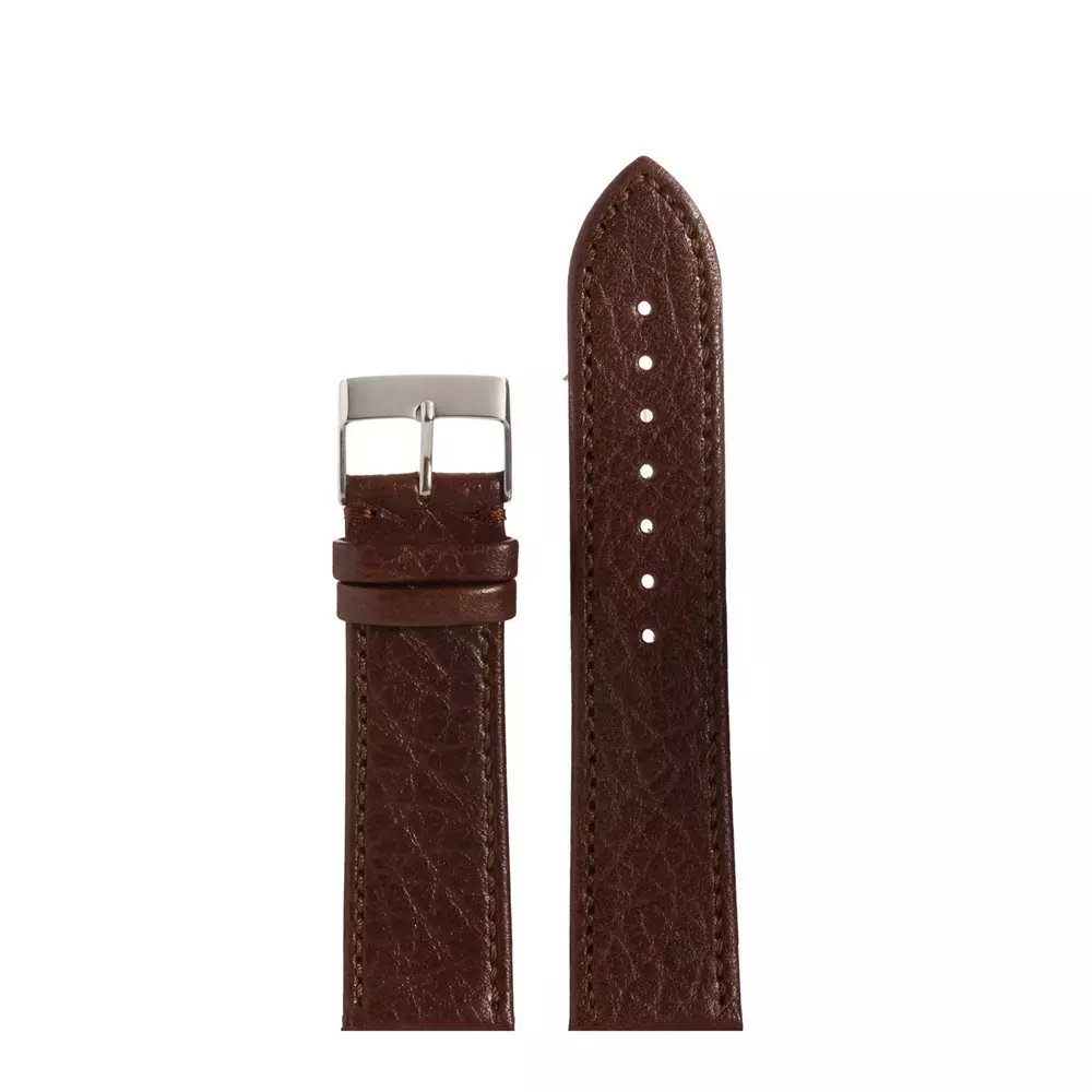 Pasek CHERMOND A213 CIEMNY BRĄZ 18MM