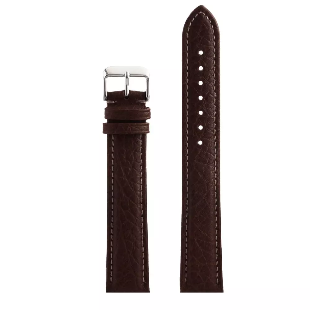 Pasek CHERMOND A214L CIEMNO BRĄZOWY 20MM