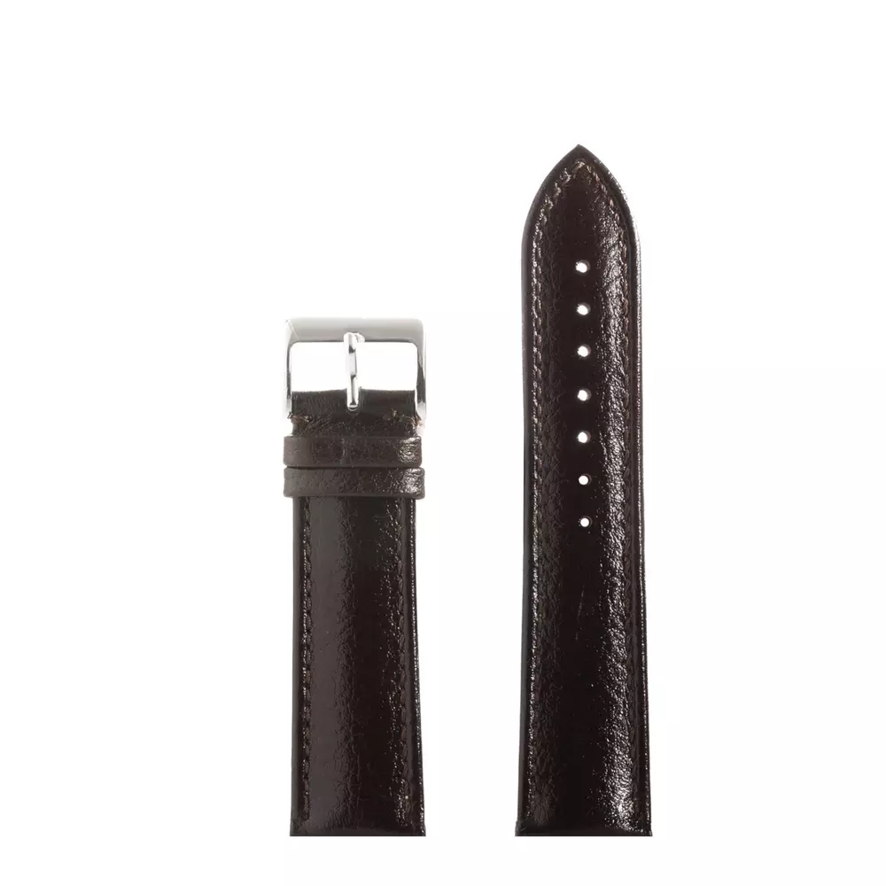 Pasek CHERMOND A225 CIEMNO BRĄZOWY 22MM