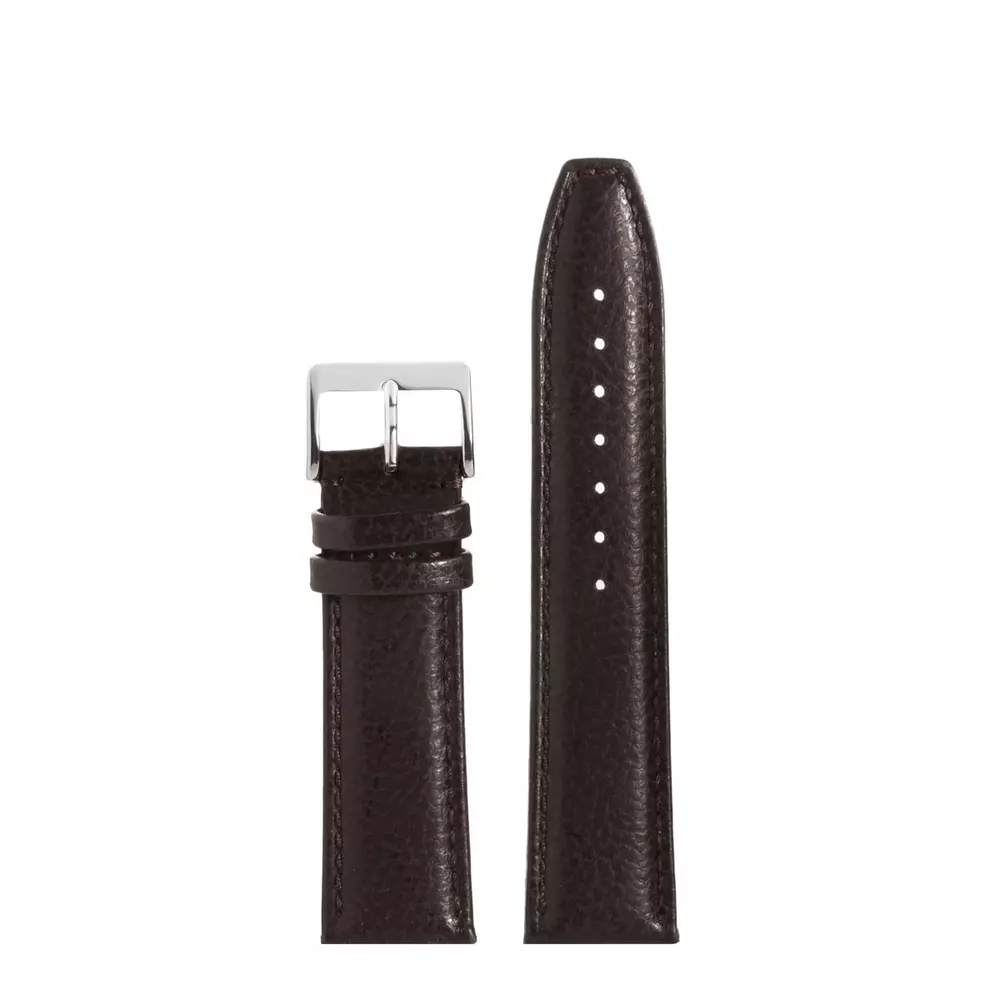 Pasek CHERMOND A226 CIEMNO BRĄZOWY 20MM