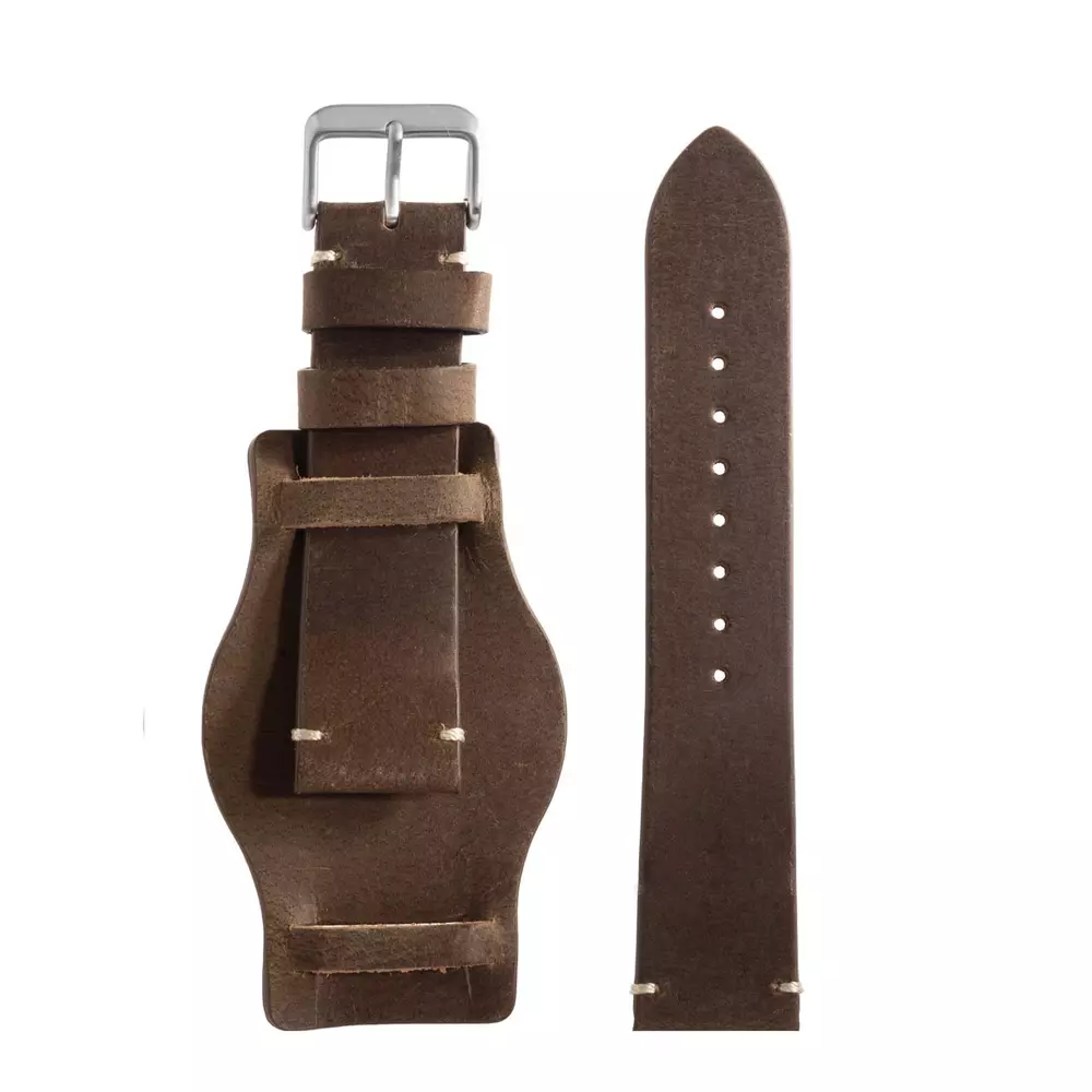 Pasek Chermond A229 CIEMNO-BRĄZOWY 22mm