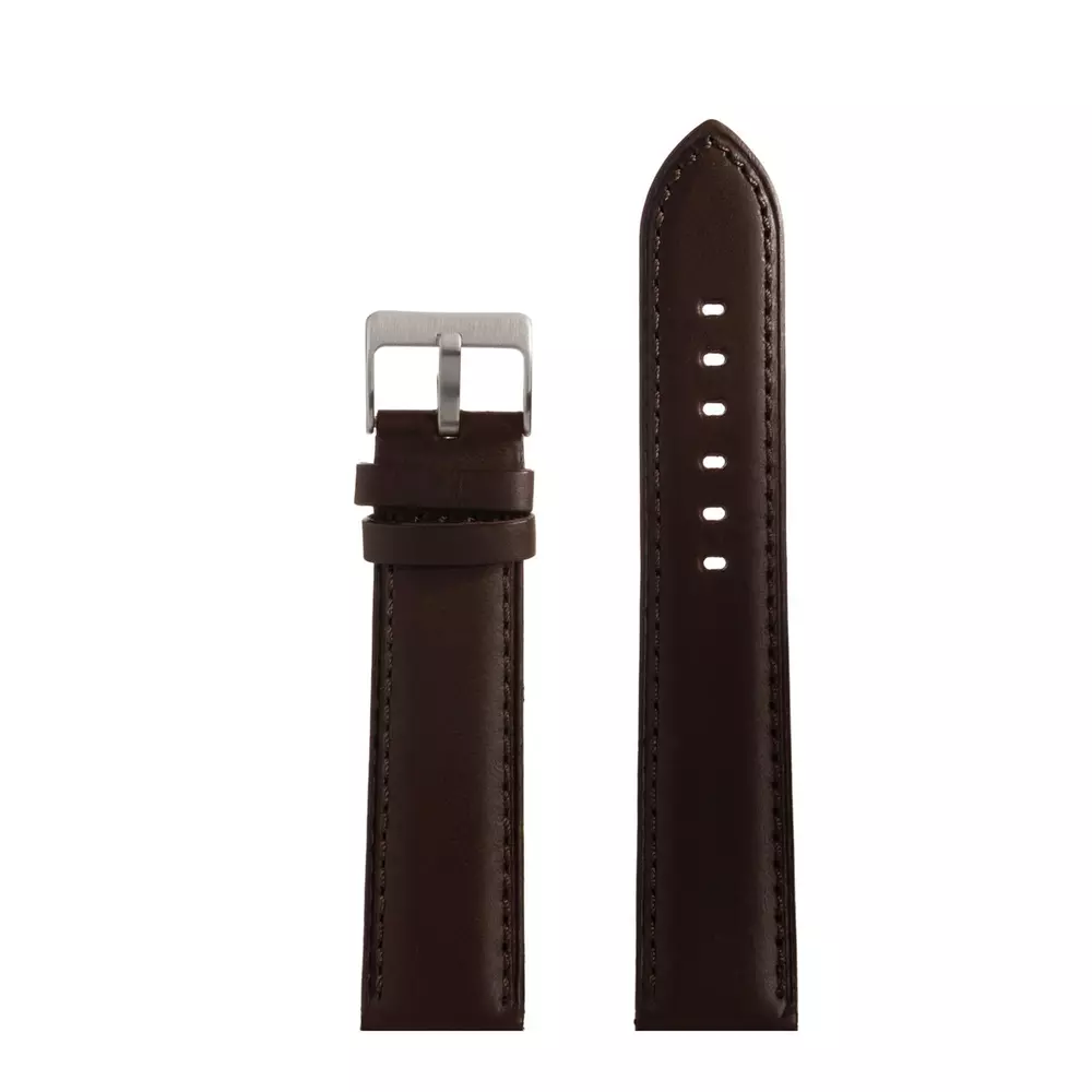 Pasek Chermond A238L CIEMNO-BRĄZOWY 22MM