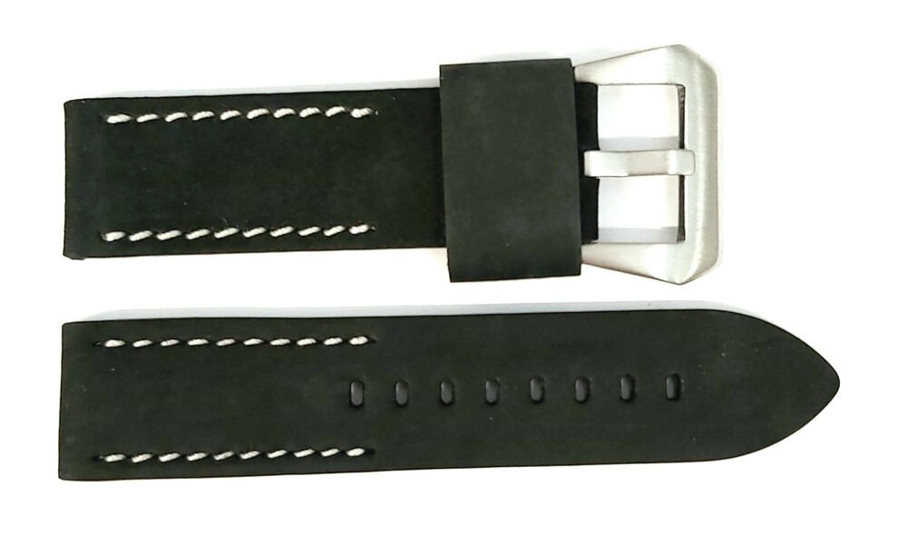 Pasek CHERMOND B006 CZARNY 24MM