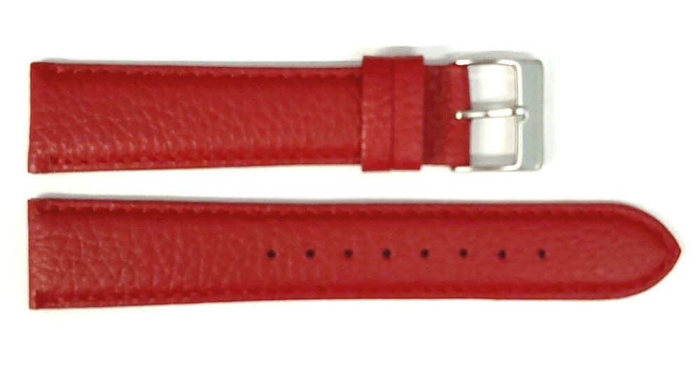 Pasek CHERMOND B009 CZERWONY 22MM