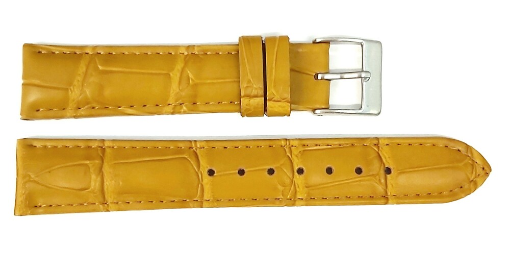 Pasek CHERMOND B013 ŻÓŁTY 22MM