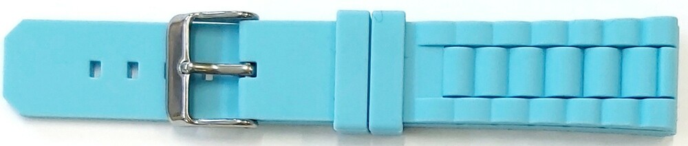 Pasek silikonowy  JASNO-NIEBIESKI 20mm