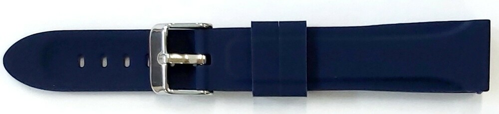 Pasek silikonowy  GRANATOWY  2  18mm