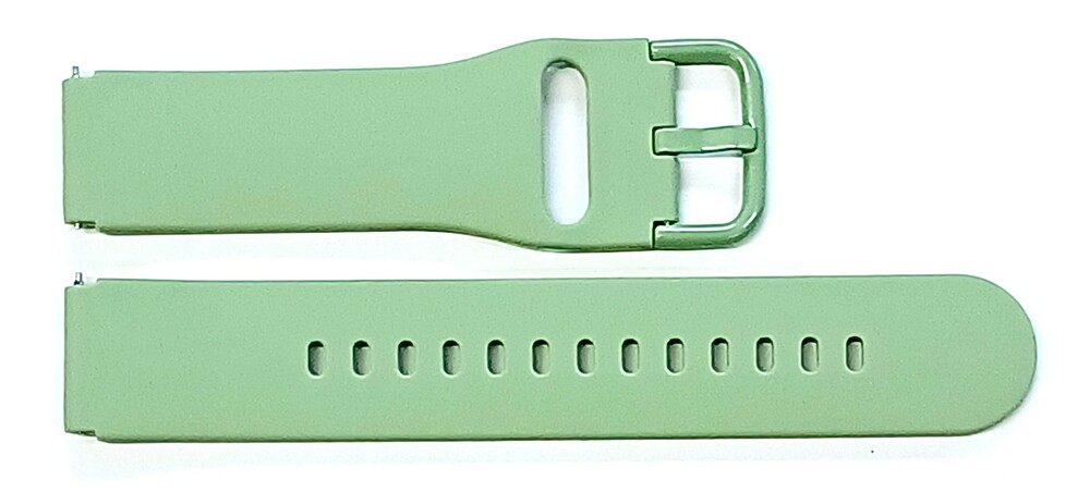 Pasek silikonowy HQ do Smartwatcha ZIELONY NW 18mm