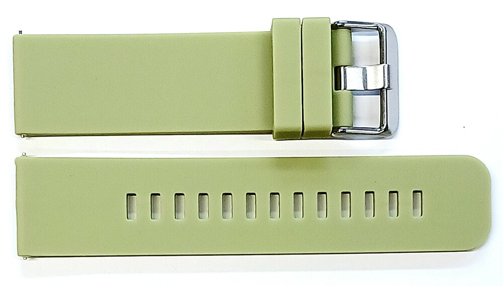 Pasek silikonowy HQ ZIELONY NW 18mm