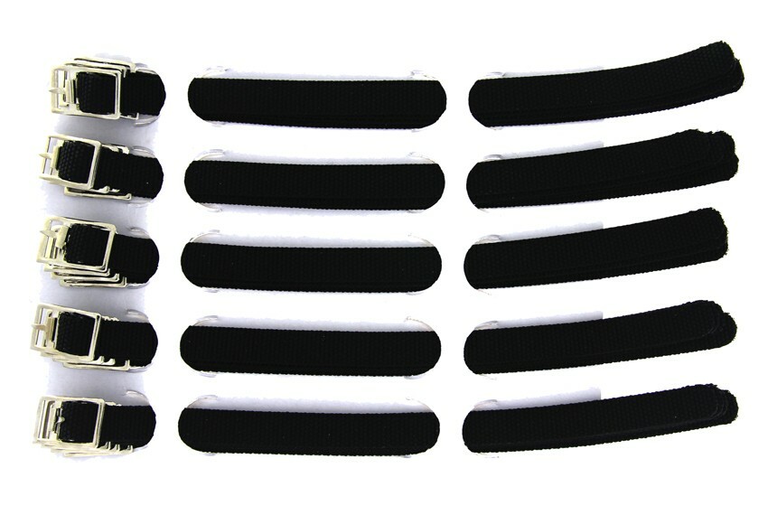 Paski Perlon XXL czarny pak. po 20szt 12mm
