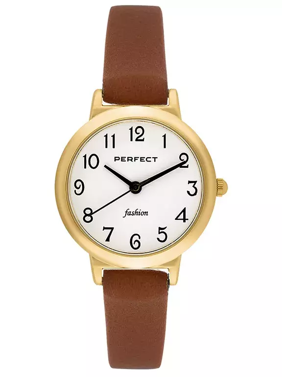 Zegarek PERFECT L103G-03  pasek brązowy