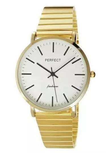 Zegarek PERFECT S345 GOLD BRANSOLETA