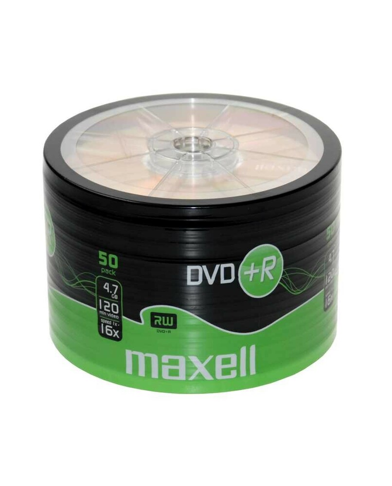 Płyta Maxell DVD+R 4,7GB 16x pakowane po 50 275736.40.TE