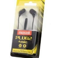 Słuchawki Maxell PLUGZ BLACK INNER EAR 1
