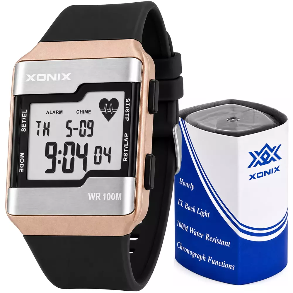 Zegarek XONIX HRM4 001 Z FUNKCJĄ PULSOMETRU