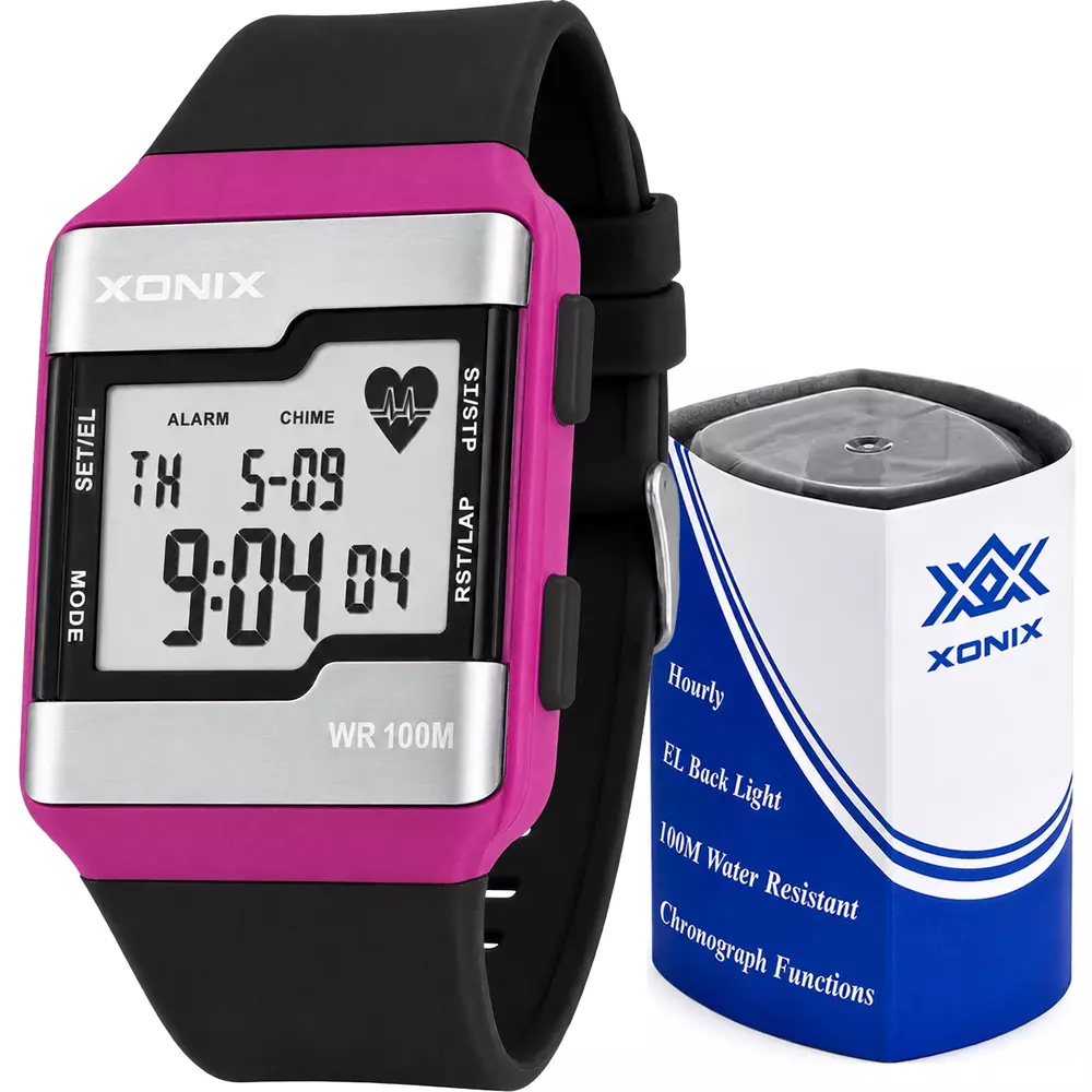 Zegarek XONIX HRM4 002 Z FUNKCJĄ PULSOMETRU