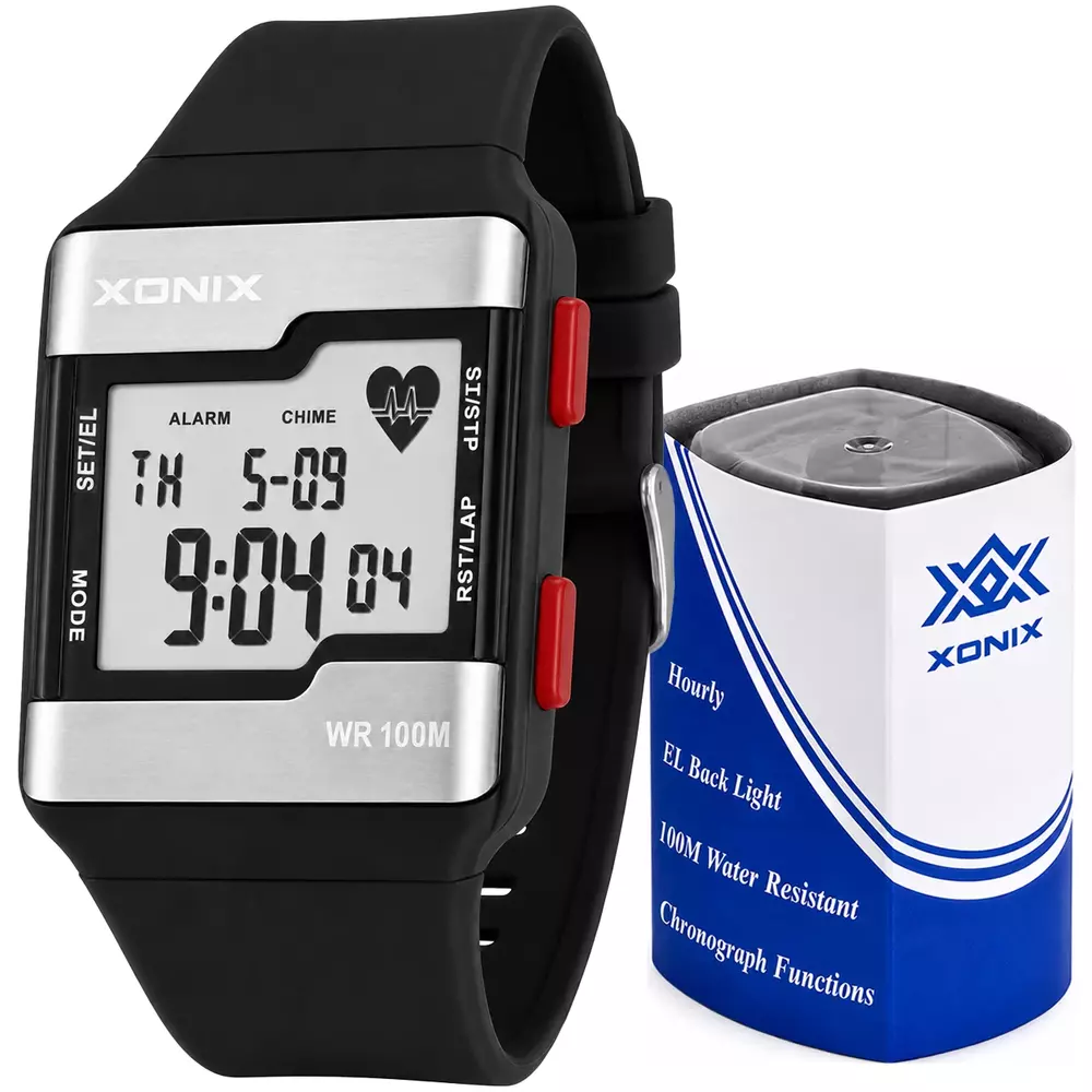 Zegarek XONIX HRM4 006 Z FUNKCJĄ PULSOMETRU