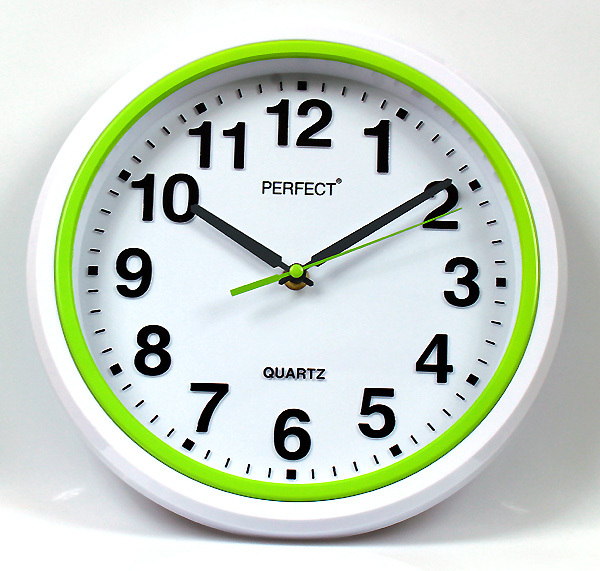 Zegar ścienny analogowy Perfect FX-5841 Zielony Ø 28CM