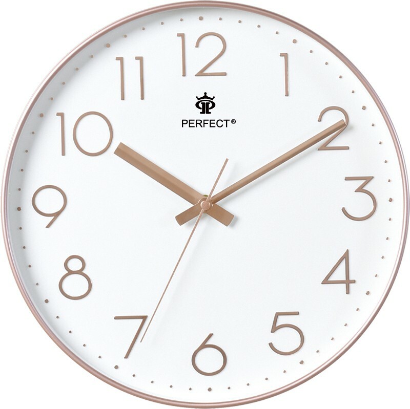 Zegar ścienny Perfect FX-5849 gold Ø 30