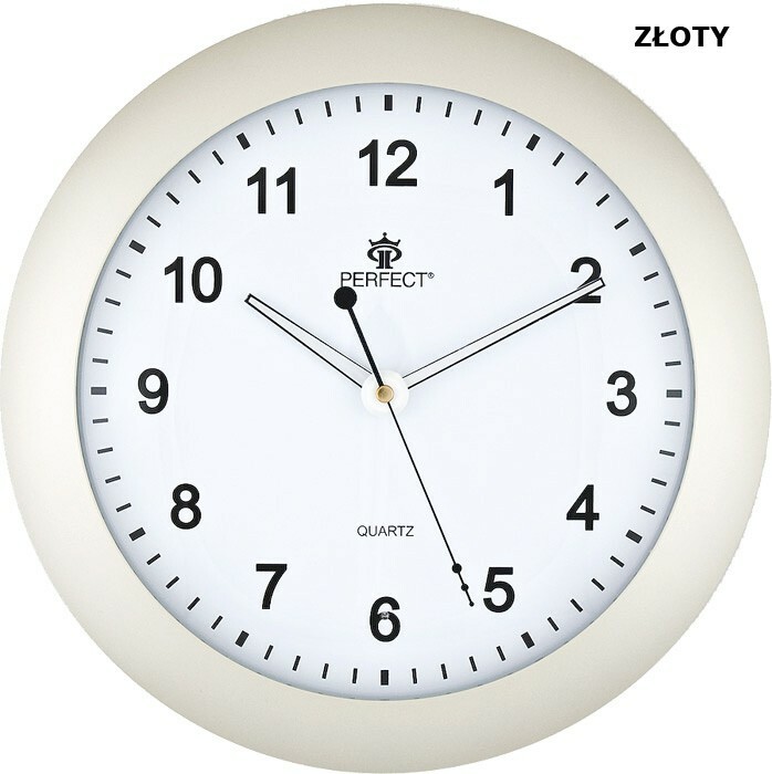 Zegar Ścienny Perfect PW 171 Złoty Ø 30