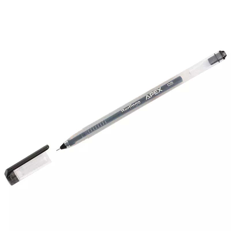 Berlingo Długopis Żelowy Apex 0.5mm Czarny