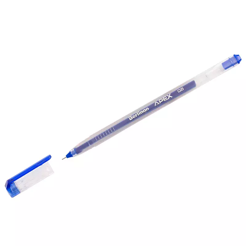 Berlingo Długopis Żelowy Apex 0.5mm Niebieski