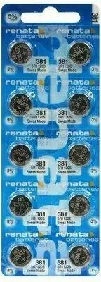 Bateria srebrowa Renata SR1120SW / 381 MP/- opakowanie 10szt