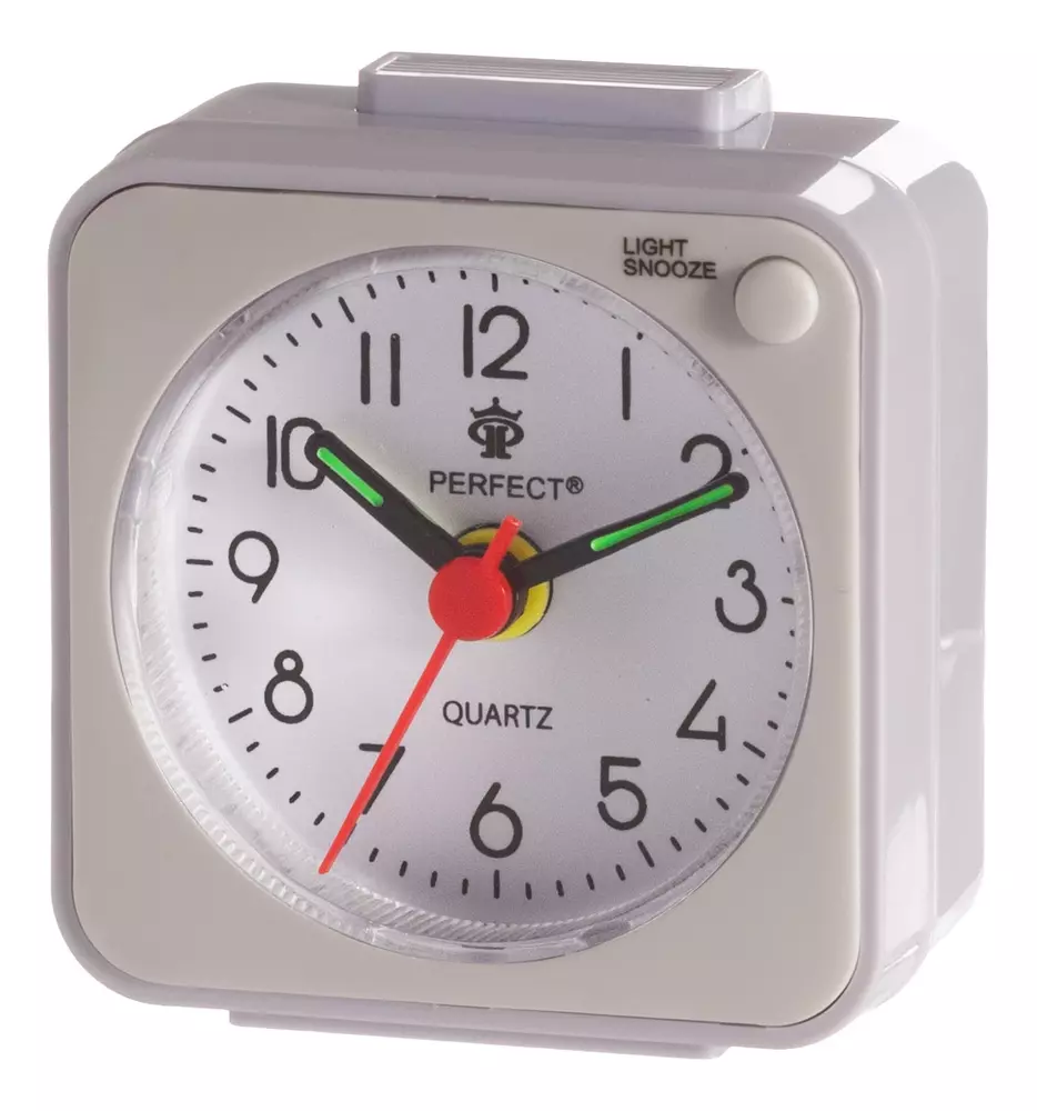 Budzik Kwarcowy Perfect BB 05508 Biały