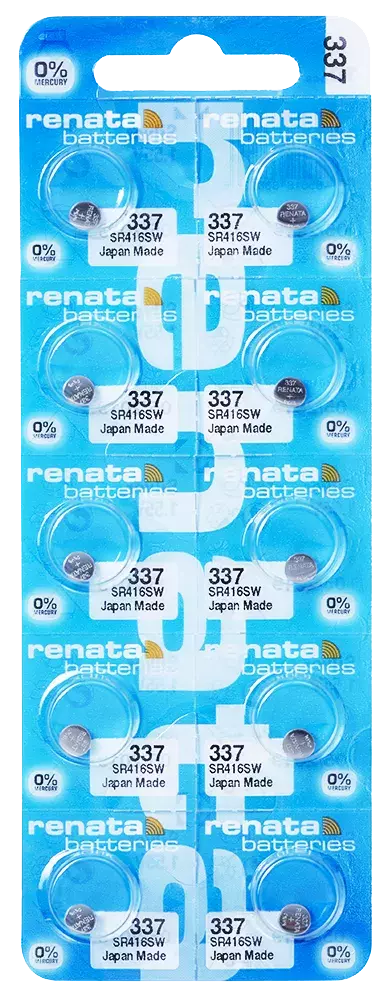 Bateria srebrowa Renata SR416SW 337.MP- BL-10szt