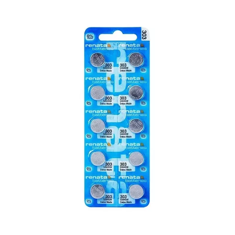 Bateria srebrowa Renata SR44SW / 303/ - blister 10 szt.