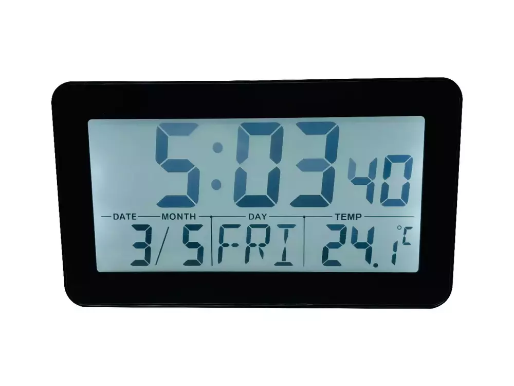 Budzik LCD Perfect JB-8203 Czarny