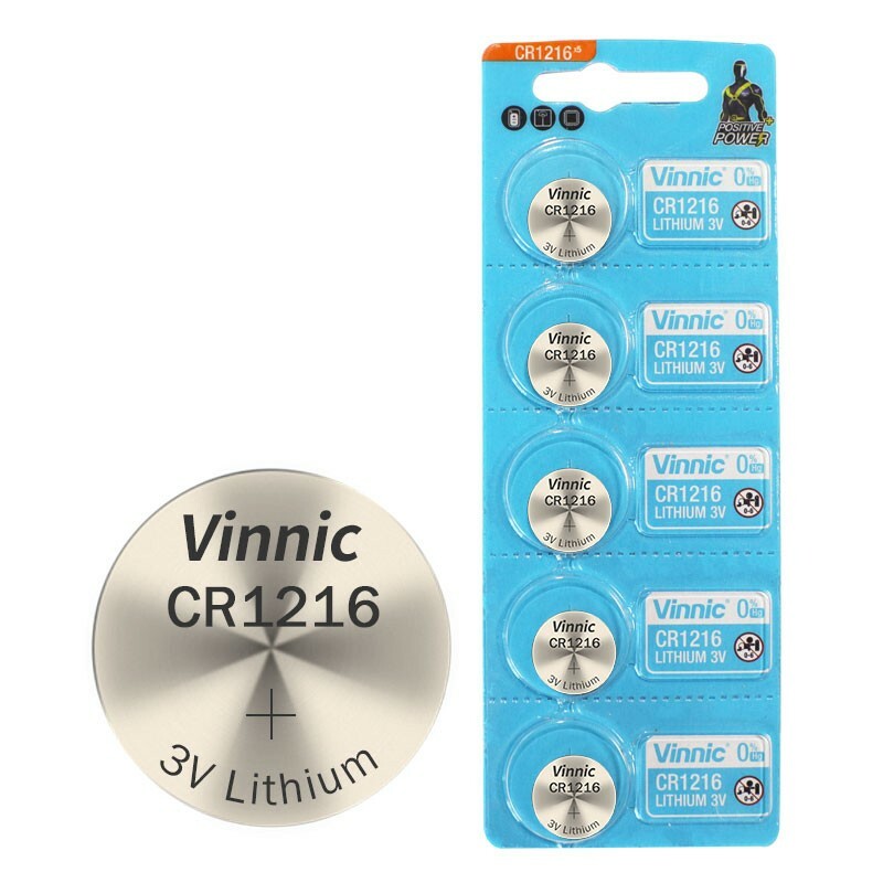 Bateria VINNIC CR1216 - blister 5szt 1
