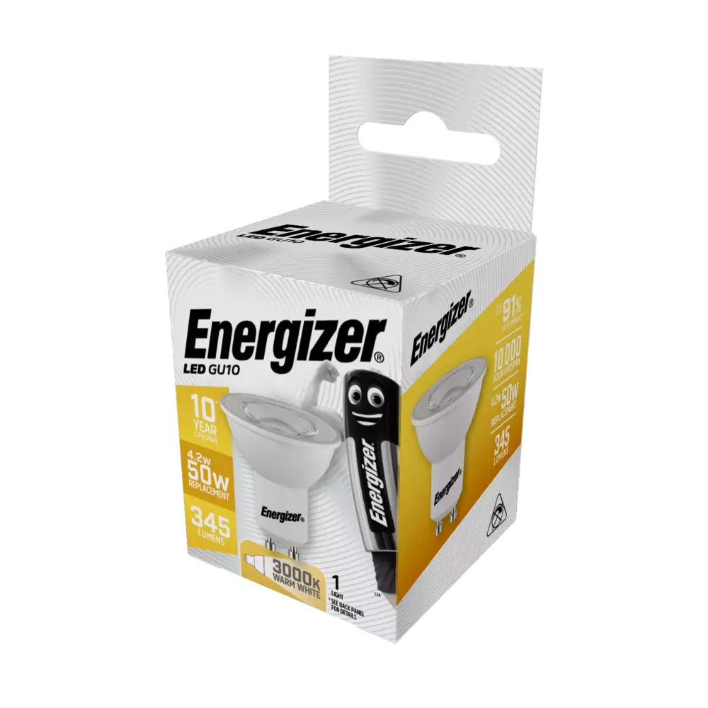 Żarówka LED Energizer SPOT 345LM 4.2W/50W ciepła