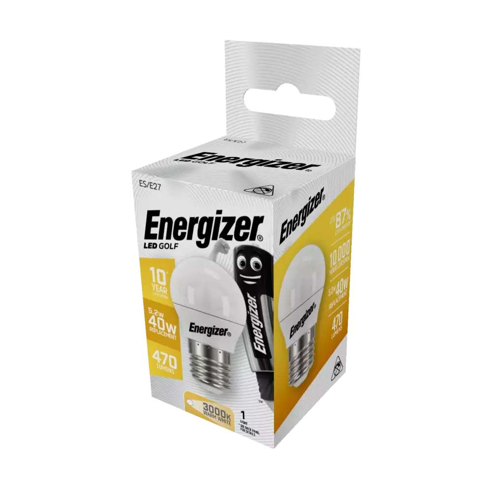 Żarówka LED Energizer GOLF E27 470LM 5.2W/40W ciepła