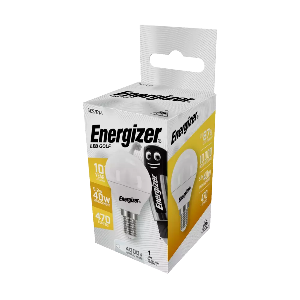 Żarówka LED Energizer GOLF E14 470LM 5.2W/40W neutralna
