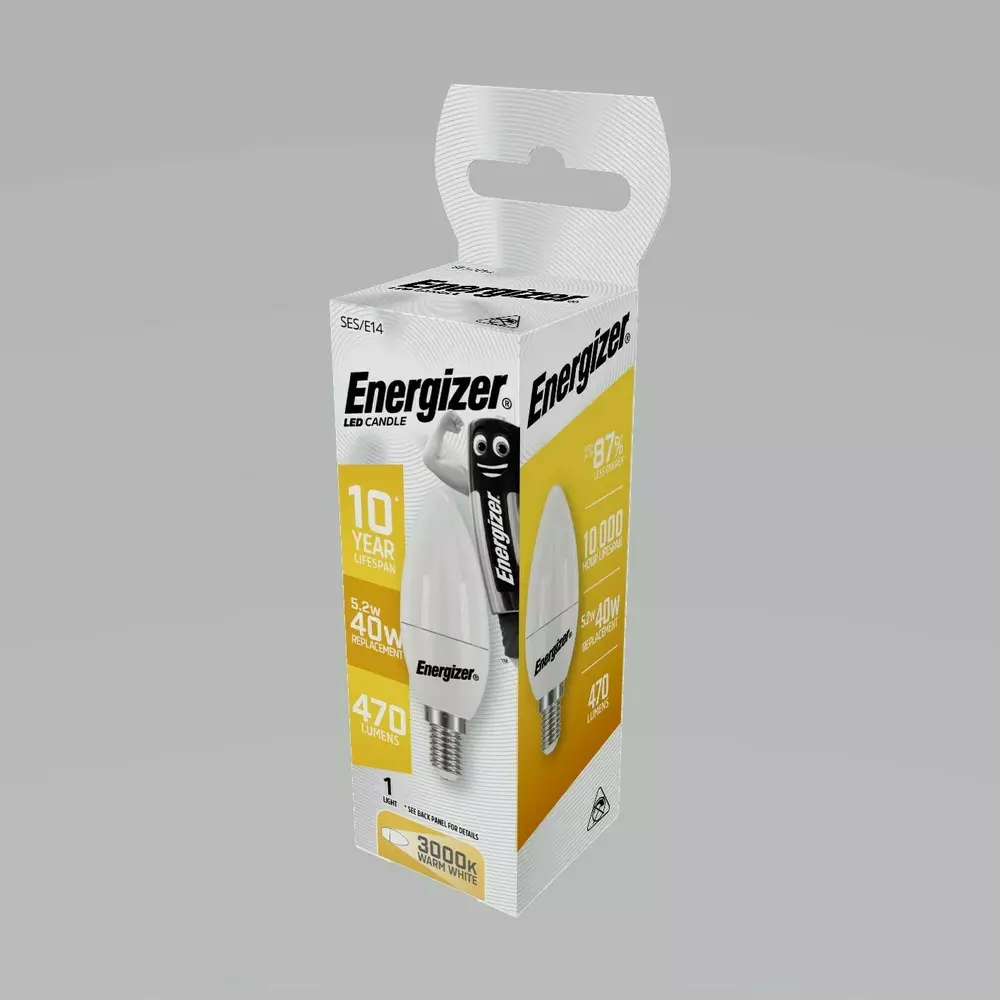 Żarówka LED Energizer CANDLE E14 470LM 5.2W/40W ciepła