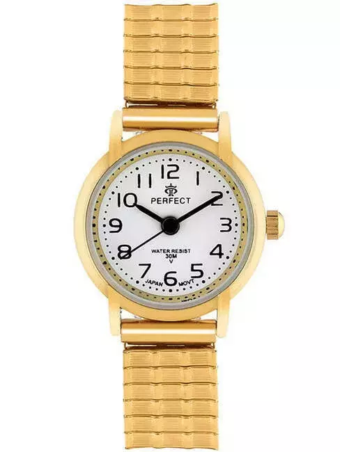 Zegarek PERFECT GUMKA Damska GOLD  XD197-02